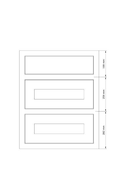 3 drawer offset matrix